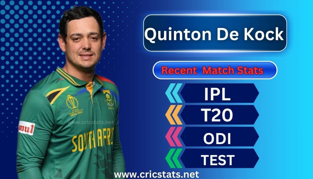 Quinton De Kock Stats